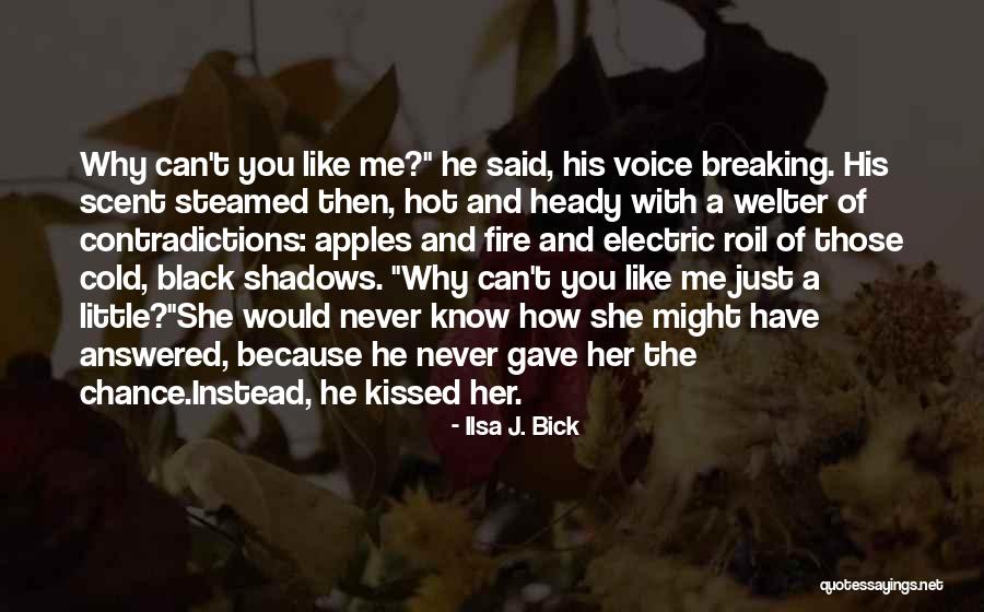 Welter Quotes By Ilsa J. Bick Welter Quotes By Ilsa J. Bick