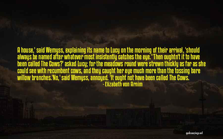 Wemyss Quotes By Elizabeth Von Arnim Wemyss Quotes By Elizabeth Von Arnim