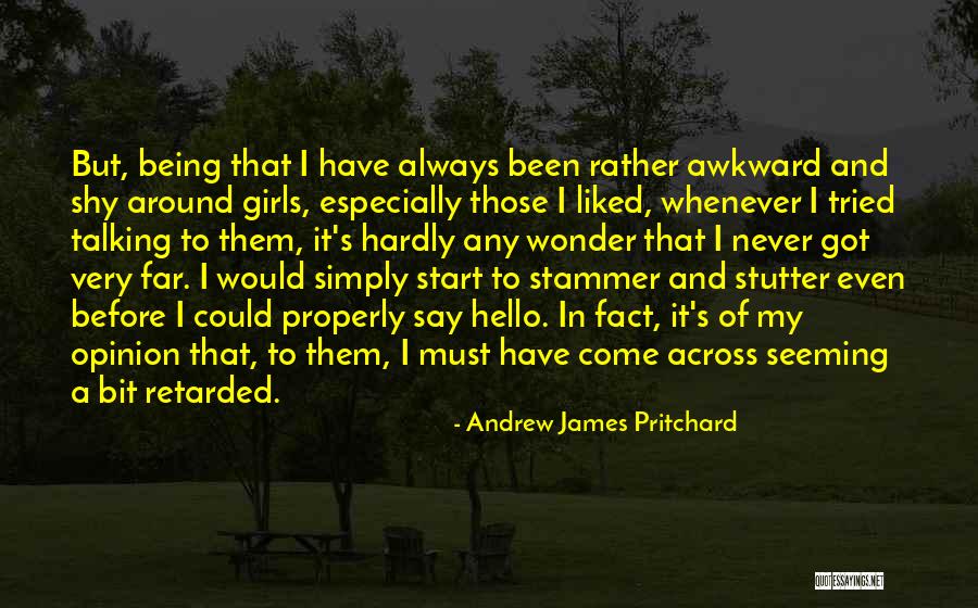 Wendelbo Define Quotes By Andrew James Pritchard Wendelbo Define Quotes By Andrew James Pritchard