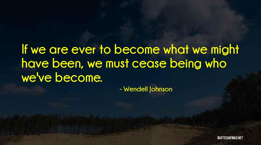 Wendell Johnson Quotes 299252