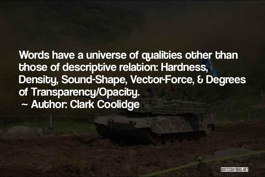 Wendepunkt Elmshorn Quotes By Clark Coolidge