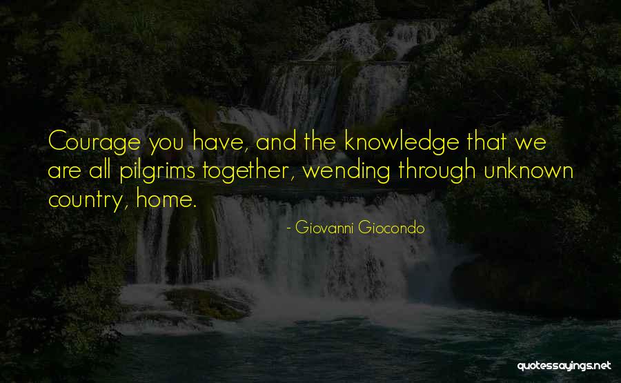 Wending Quotes By Giovanni Giocondo Wending Quotes By Giovanni Giocondo