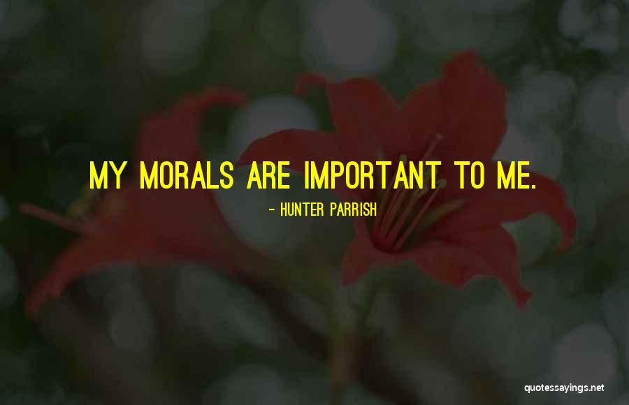 Wendon Gabriel Quotes By Hunter Parrish