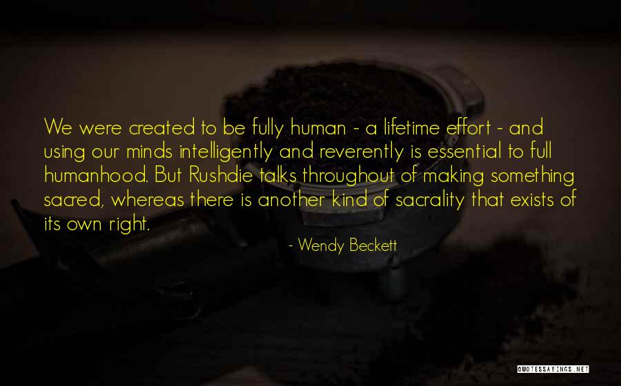 Wendy Beckett Quotes 768736