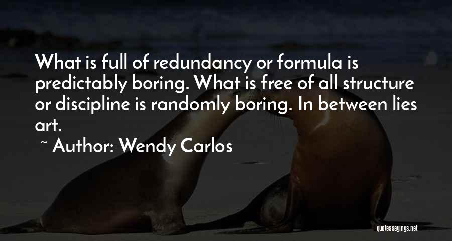 Wendy Carlos Quotes 275430