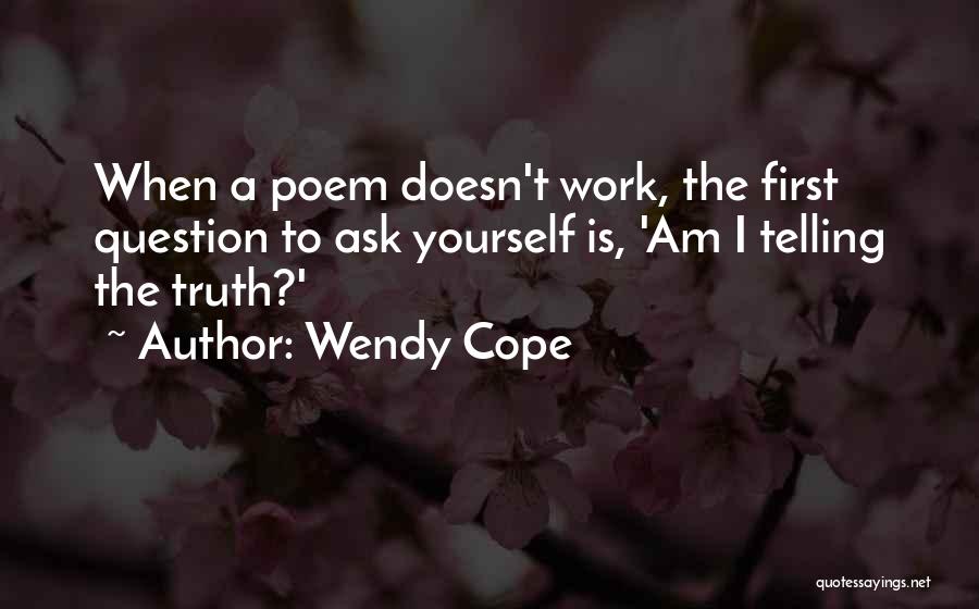 Wendy Cope Quotes 207385