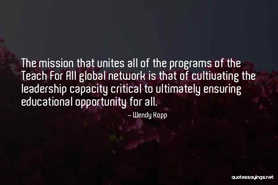 Wendy Kopp Quotes 1587318 Wendy Kopp Quotes 1587318