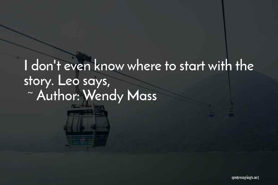 Wendy Mass Quotes 1235833