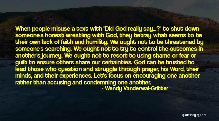 Wendy Vanderwal-Gritter Quotes 238536