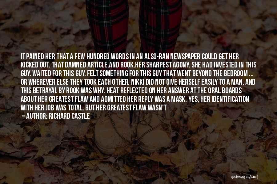 Went Beyond Quotes By Richard Castle