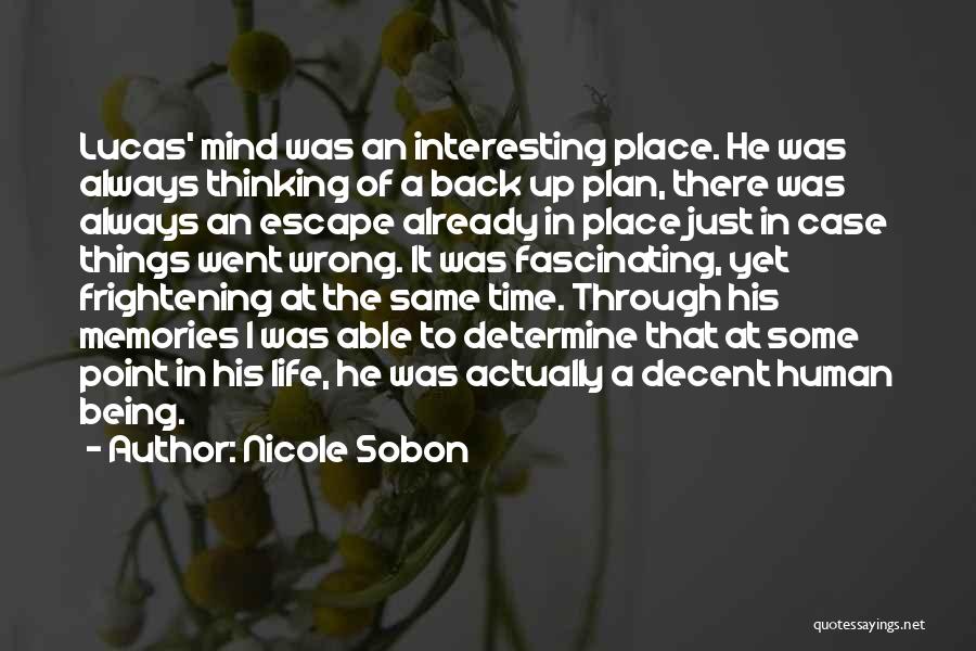 Went Through Things Quotes By Nicole Sobon