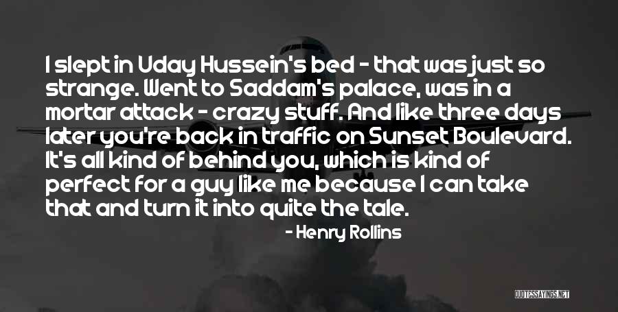 Went To Bed Quotes By Henry Rollins Went To Bed Quotes By Henry Rollins