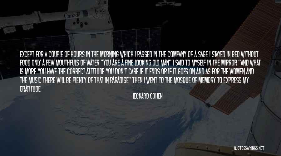 Went To Bed Quotes By Leonard Cohen Went To Bed Quotes By Leonard Cohen