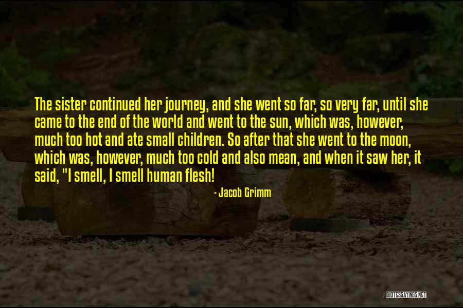 Went Too Far Quotes By Jacob Grimm