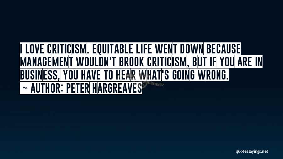 Went Wrong Quotes By Peter Hargreaves
