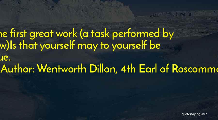 Wentworth Dillon, 4th Earl Of Roscommon Quotes 970056