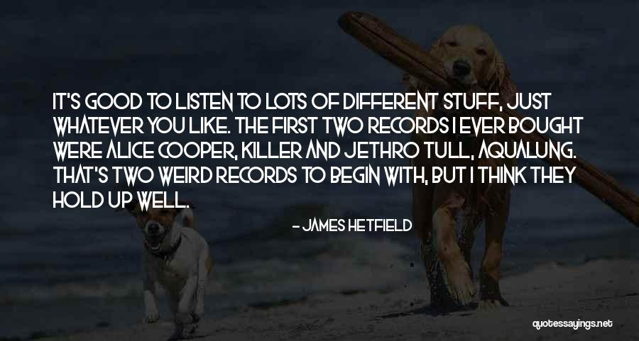 Wenzel Magnetic Screen Quotes By James Hetfield Wenzel Magnetic Screen Quotes By James Hetfield