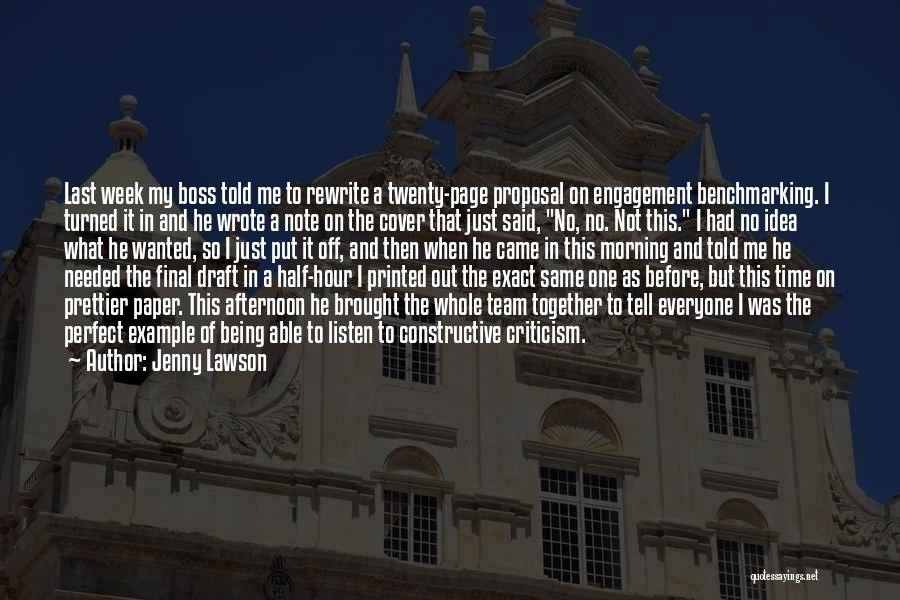 Weong Luh Quotes By Jenny Lawson