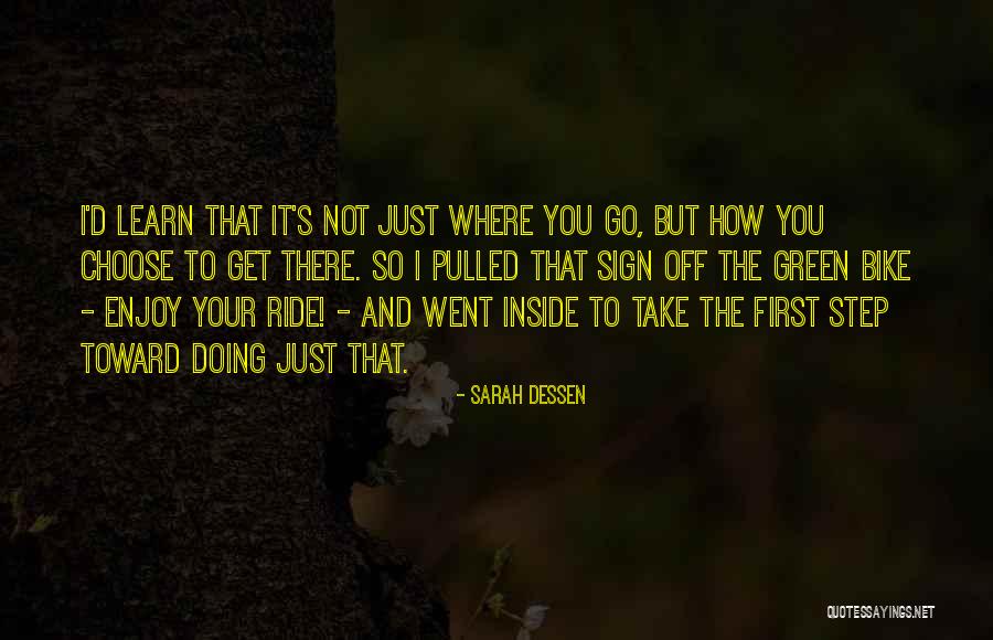 Werbeck Method Quotes By Sarah Dessen Werbeck Method Quotes By Sarah Dessen
