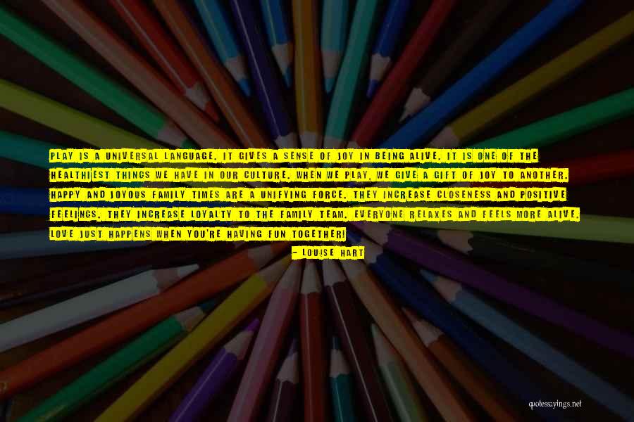 We're A Team Love Quotes By Louise Hart We're A Team Love Quotes By Louise Hart