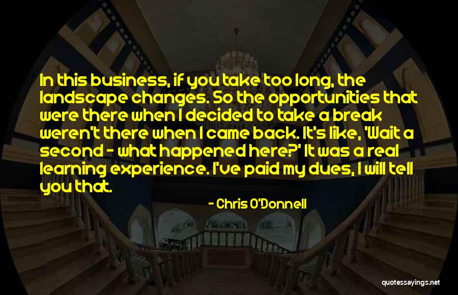 Were Back In Business Quotes By Chris O'Donnell Were Back In Business Quotes By Chris O'Donnell