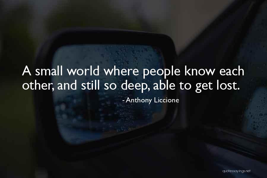 We're Drifting Apart Quotes By Anthony Liccione We're Drifting Apart Quotes By Anthony Liccione