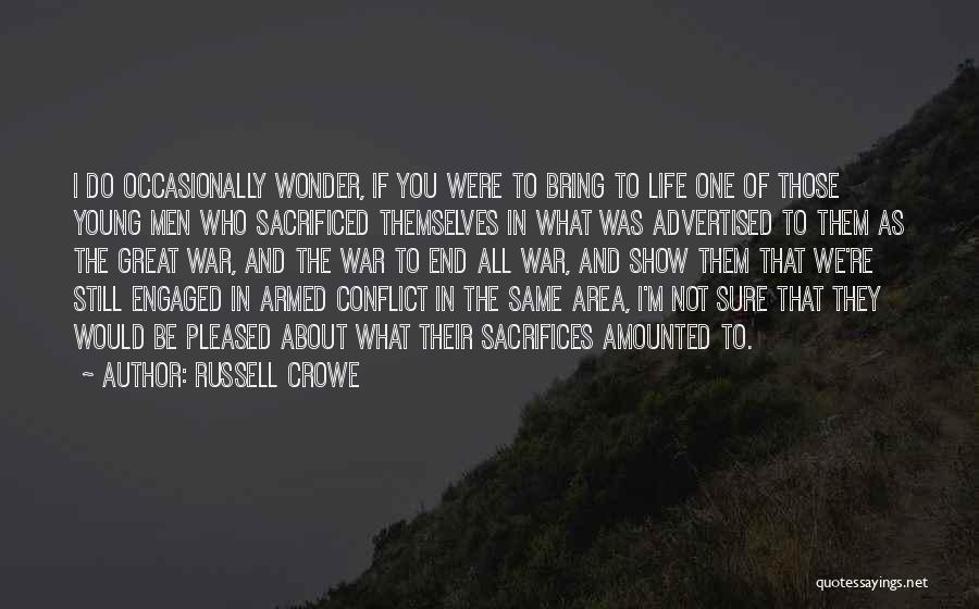 We're Engaged Quotes By Russell Crowe