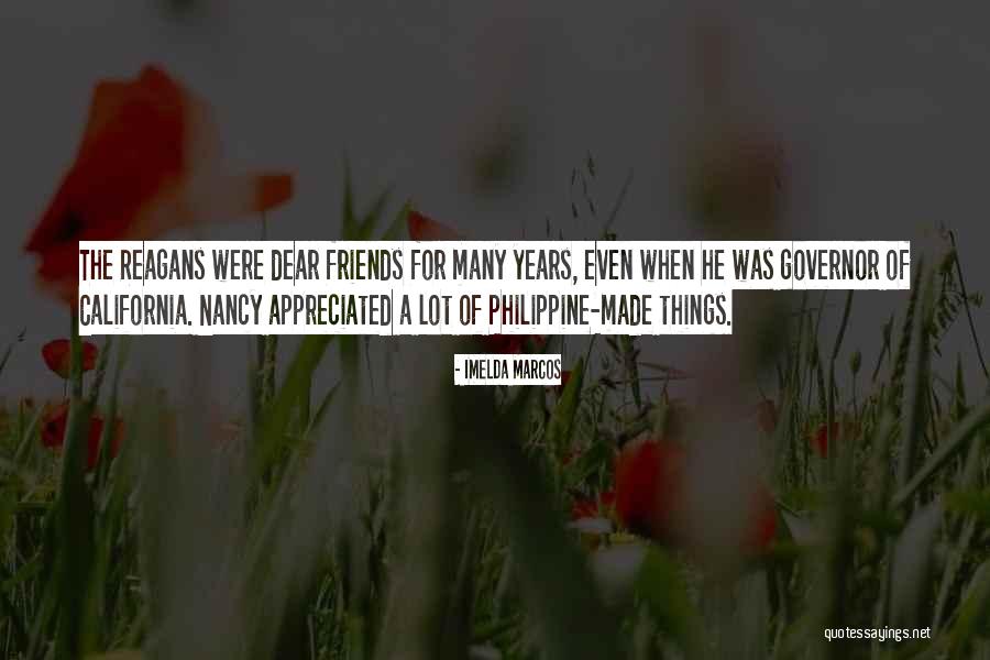 Were Friends Quotes By Imelda Marcos Were Friends Quotes By Imelda Marcos