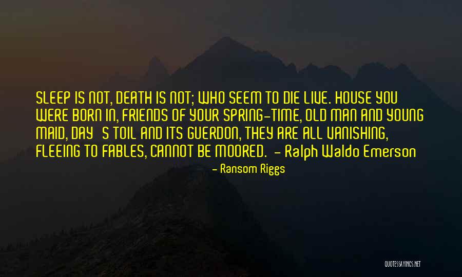 Were Friends Quotes By Ransom Riggs Were Friends Quotes By Ransom Riggs