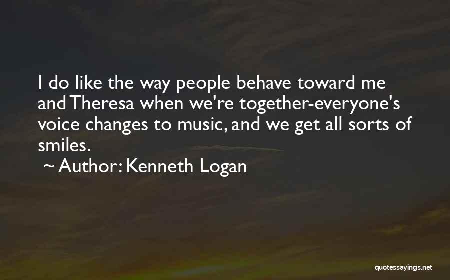 We're Growing Up Quotes By Kenneth Logan