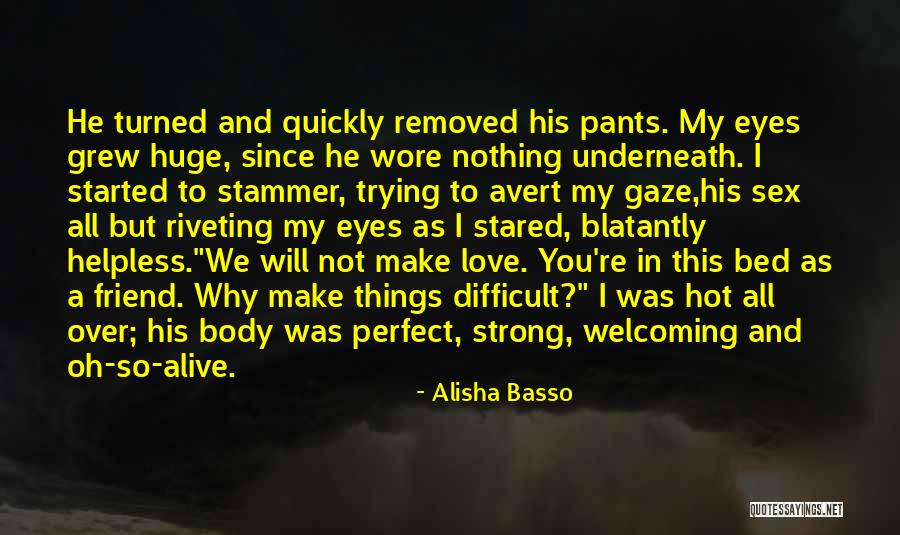 We're Not Perfect But Quotes By Alisha Basso