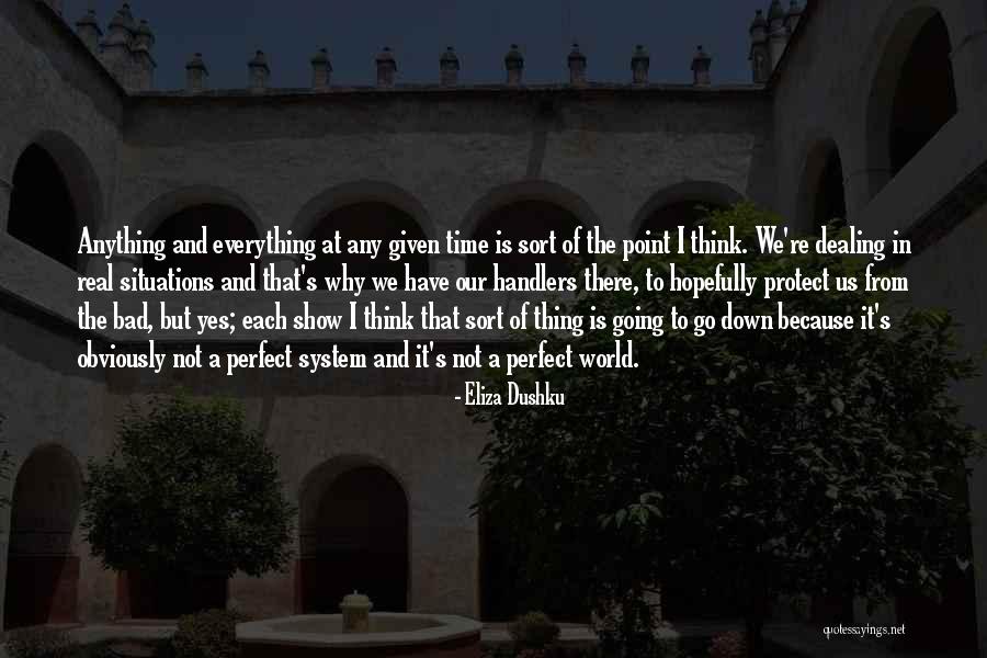 We're Not Perfect But Quotes By Eliza Dushku We're Not Perfect But Quotes By Eliza Dushku