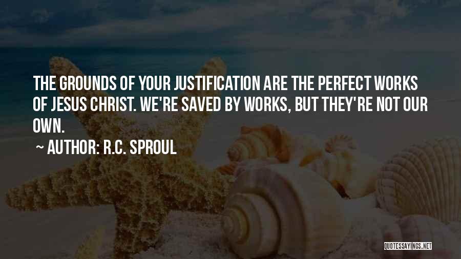 We're Not Perfect But Quotes By R.C. Sproul