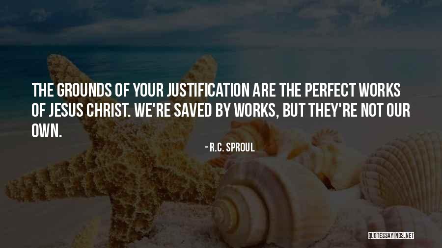 We're Not Perfect But Quotes By R.C. Sproul