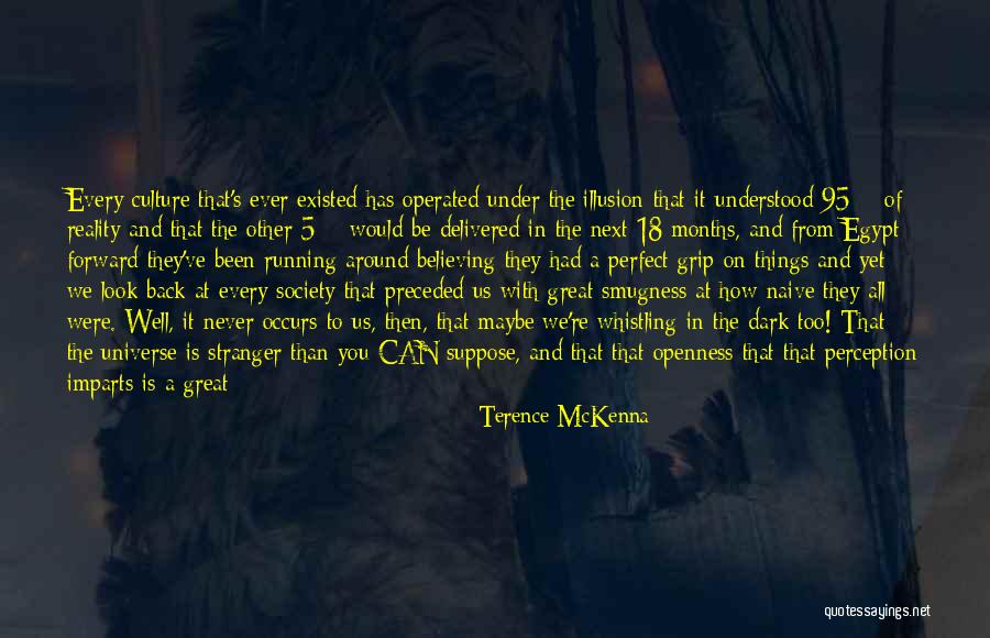 We're Not Perfect But Quotes By Terence McKenna We're Not Perfect But Quotes By Terence McKenna