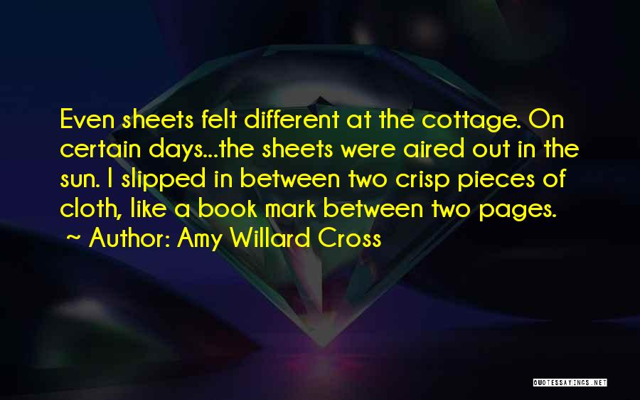 We're On Different Pages Quotes By Amy Willard Cross