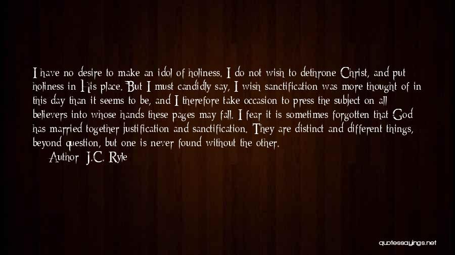We're On Different Pages Quotes By J.C. Ryle
