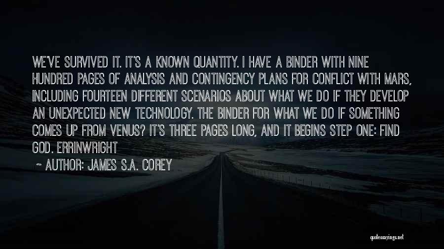 We're On Different Pages Quotes By James S.A. Corey
