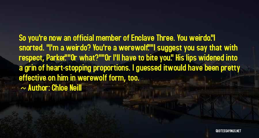 Werewolf Quotes By Chloe Neill