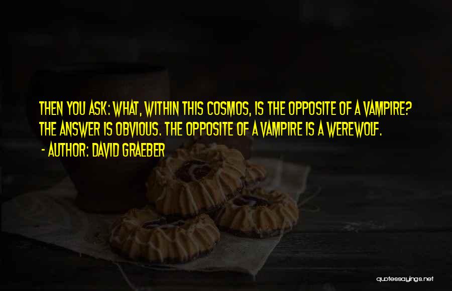 Werewolf Quotes By David Graeber