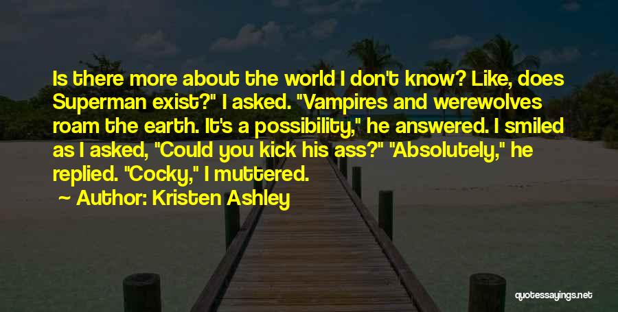 Werewolves And Vampires Quotes By Kristen Ashley