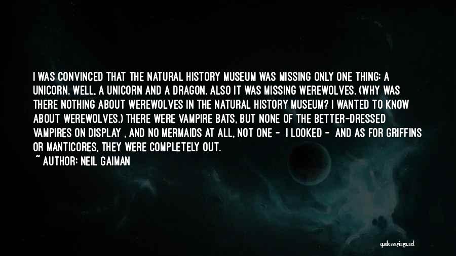 Werewolves And Vampires Quotes By Neil Gaiman