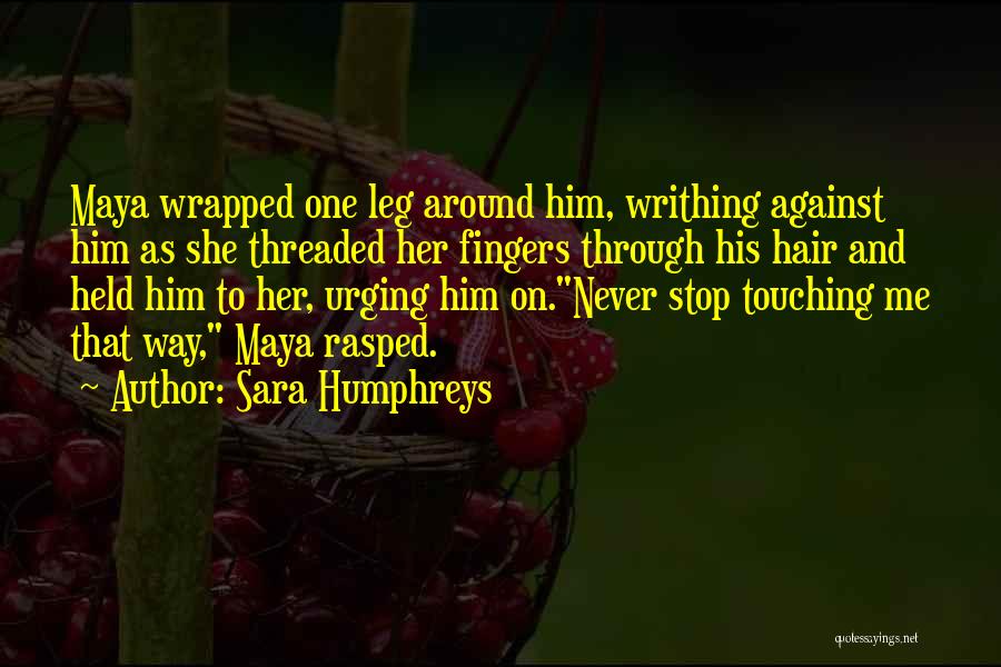 Werewolves And Vampires Quotes By Sara Humphreys