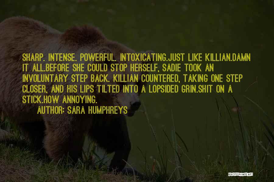 Werewolves And Vampires Quotes By Sara Humphreys