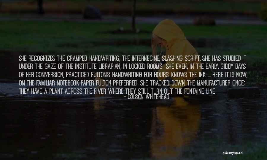 Wergin Good Quotes By Colson Whitehead Wergin Good Quotes By Colson Whitehead