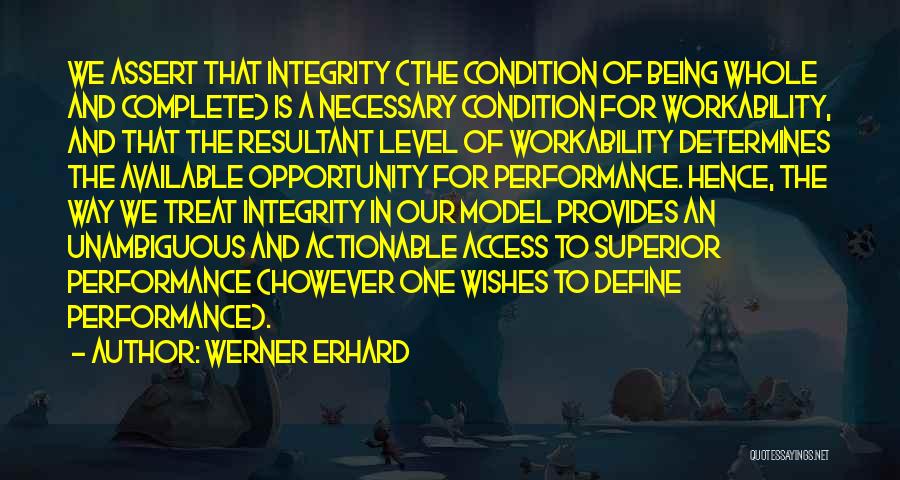 Werner Erhard Quotes 602577