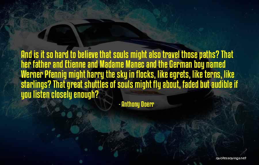 Werner Pfennig Quotes By Anthony Doerr Werner Pfennig Quotes By Anthony Doerr