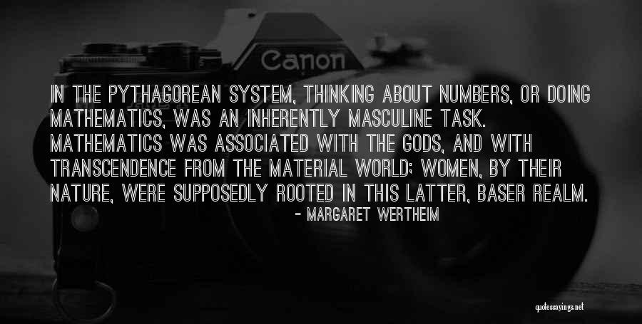 Wertheim Quotes By Margaret Wertheim Wertheim Quotes By Margaret Wertheim