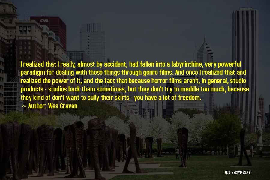 Wes Craven Quotes 911818