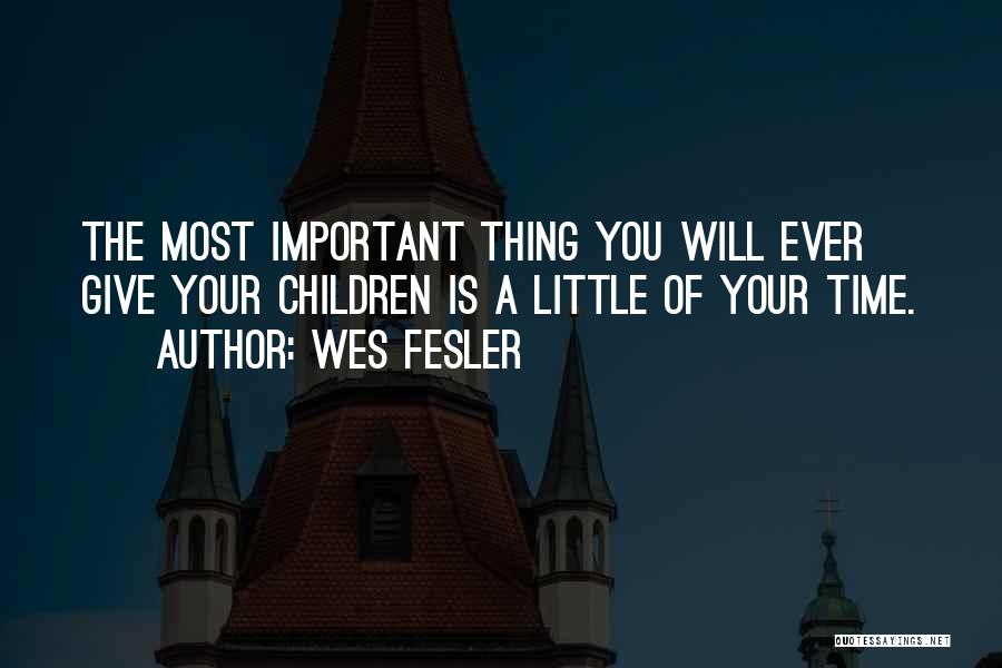 Wes Fesler Quotes 140789